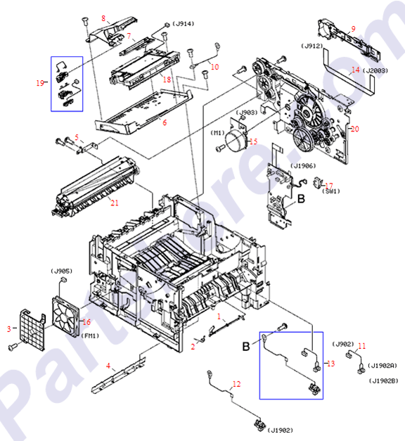 HP parts picture diagram for RG5-5599-000CN, RG5-5600-000CN, RB2-6255-000CN, RM1-0334-000CN, RM1-0335-000CN, RG5-5599-000CN-R, RG5-5600-000CN-R, RH2-5580-000CN-R, RH7-1588-000CN, RH7-1591-000CN, RG1-4310-000CN-R, RC1-0911-000CN, RC1-0917-000CN, RC1-1001-000CN, RC1-1002-000CN, RC1-1019-000CN, RH2-5580-000CN, RM1-0313-020CN, RM1-0354-050CN, RM1-0355-050CN, RC1-1003-000CN, RM1-0354-000CN, RH7-1588-000CN-R, RM1-0313-020CN-R, RM1-0354-000CN-C, RM1-0354-050CN-C, RM1-0355-050CN-C, RG1-4310-000CN, RG1-4310-000CN-C, RH2-5580-000CN-C, RG5-5599-000CN-C, RG5-5600-000CN-C, RM1-0354-000CN-R, RM1-0354-050CN-R, RM1-0355-050CN-R